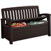 Keter Cassapanca in Resina Keter Patio 88X139X63,5 Marrone - K234093