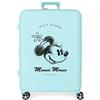 Disney Minnie You are Magic Valigia media Blu 48x70x26 cm ABS rigido Chiusura TSA integrata 88L 3,98 kg 4 Doppie ruote