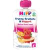 HiPP Biologico Frutta Frullata e Yogurt Mela Frutti Rossi 90 g