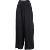 LE TRICOT PERUGIA PANTALONI IN LINO LE TRICOT PERUGIA 999 NERO Donna