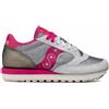 SAUCONY SNEAKERS JAZZ ORIGINALS SAUCONY 60450 04 04 ARGENTO-ROSSO Donna