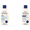 Aveeno Skin Relief, Shampoo Lenitivo Naturale, Dona Sollievo dal Prurito, Cuoio Capelluto da Secco a Molto Secco e Sensibile, 300 ml & Bagno Doccia Lenitivo, Skin Relief, Pelle da Secca a Molto Secca
