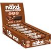 Nākd. Delizia al Cacao | Barrette Crude con Frutta e Frutta Secca | Ingredienti 100% Naturali | Senza Zuccheri Aggiunti | Vegan | Senza Aromi Aggiunti | 18 x 35g | 630g