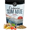 VITSTORM® BIO Slim Tea Yerba Mate Aromatizzata Guarana - Energia e Detox con Tarassaco, Equiseto, Papaya - Tè Mate 100g