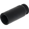 GEDORE Red Inserto per Avvitatore a Impulsi, Chiave a Bussola Avvitatore, 1/2 pollici, 12.5 mm, Esagonale, 23 mm, Inserto Lungo per Avvitatore, Auto e Officina, R63002315