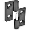 Ganter Normelemente Cerniere sospese | zinco pressofuso | GN 337-ZD-60-60-A-1-SW | 60 x 60 mm | arresto destro