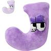 Octopus Plush Alphabet Lore Plushies Toy Alphabet Lore Peluche Alfabeto Lore Teddy per bambini Early Education Lore Peluche per bambini Regalo di compleanno Present 3-6 anni Old (J)