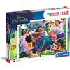 Clementoni - 24246 - Supercolor Puzzle - Disney Encanto - 24 Pezzi - Puzzle Bambini 3 Anni, Puzzle Cartoni Animati - Made In Italy