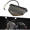 DREAMIZER Fanale Posteriore Moto 12V 10 LED E-Approved Feu Stop Feux Arriere Universel pour Motos ATV Dirt Bike Scooter.