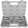 SOULONG Set Maschi E Filiere, 40 Pezzi Set Maschi Per Filettare In Acciaio M3-M12, Rubinetto Metrico Tap Wrench e Die Pro con Chiavi e Strumenti a Mano per Impieghi Gravosi
