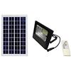 LEOFLA Faro A LED da 50W SMD Luce Bianca con Pannello Solare, Sensore E Telecomando, Variabile, Media