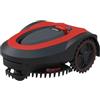 Güde Tosaerba robot GRR 180.1 (area di lavoro regolabile da 50 m² a 600 m², altezza di taglio regolabile in 5 posizioni, 28 V, agli ioni di litio, 2 Ah), rosso/nero