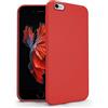 N NEWTOP Cover Compatibile per Apple iPhone 6 Plus/6S Plus, Custodia TPU Soft Gel Silicone Ultra Slim Sottile Flessibile Case Posteriore Protettiva (Rosso No Logo)