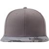 Flexfit Visor Snapback Kappen, Black Camo, one Size
