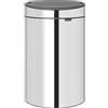 Brabantia Touch Bin New Pattumiera, 40 l, Inox Lucido