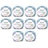 120 Gründl Eco Cotton - Lana per uncinetto - Lana per lavorare a maglia - filato all'uncinetto, morbida e delicato sulla pelle - 100% cotone biologico - 10 gomitoli 50 g/105 m - spessore ferri 3,5 - 4,5