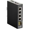 D-Link Switch di rete D-Link DIS‑100G‑5SW Non gestito L2 Gigabit Ethernet (10/100/1000) Nero [DIS-100G-5SW]