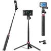 ULANZI MT-71 - Treppiede per selfie e manico Vlog con sgancio rapido magnetico e vite da 1/4
