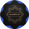 SLOWPLAY Fiches da poker Nash Clay | 50 pezzi di fiches da poker Texas Holdem [senza valore], fiches da poker vuote 14g | Esecuzione e design squisiti (Blu)