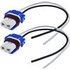 VGOL 2 pz Auto Faro Lampadina Holder Riparazione Cablaggio Sostituzione 8GH 005 635-12 Compatibile con Land Rover Range Rover Evoque 2011-2019 Cablaggio Adattatori