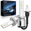 SHINYY Lampadine H1 LED 22000LM, [2025 Aggiornato] 6500K Bianco 12V LED H1 Fari per Auto H1 LED Abbaglianti e Anabbaglianti Luci, 1:1 Sostituisce Lampade Alogene e Xeno, Plug＆Play (2PCS)
