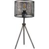 Onli Lampada da tavolo flam in metallo grigio, e14