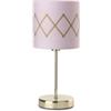 Onli Lampada da tavolo rosita oro e rosa, e14
