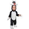 Ciao- Gatto Silvestro Looney Tunes Costume Originale Bambino (Taglia 2-3 Anni), Colore, 11711.2-3