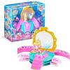 Galupy CRAZE MERMAID Beauty Salon, Playset Unicorn Beauty Salon, statuetta Unicorno da collezione inclusa, giocattoli per bambini da 3 anni, Accessori inclusi
