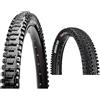 Maxxis Minion DHF Pneumatico MTB Unisex-Adulto, Nero 29x2.51 & Minion DHR II, 29x2.30, EXO, Tubeless Ready