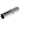 GEDORE Red Inserto Chiave a Bussola Lunga, Attacco 1/2 pollici, 12.5 mm, Bocca Esagonale, Chiave a Bussola 16 mm, Utensile, R61001614, Acciaio