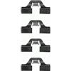 HELLA 8DZ 355 202-621 Kit accessori, Pastiglia freno K0095 Sistema frenante: Lucas per es. ALFA ROMEO / AUDI / CITROEN / FIAT /FORD