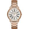 GUESS Orologio Analogico al Quarzo Donna con Cinturino in Acciaio Inossidabile W1149L3