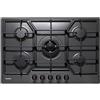 Blanco Piano cottura a gas PREMIUM 7x5-5 1047121 finitura grigio roccia da 75 cm