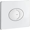 GROHE Skate Air Placca di comando WC, Doppio Scarico, Installazione Orizzontale, Bianco 38506SH0