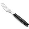 Arcos Posate - Forchetta Tavola - Acciaio Inox 18/10 - Dimensione 195 mm - Manico di Nylon Colore Nero