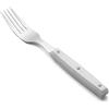 Arcos Posate - Forchetta Tavola - Acciaio Inox 18/10 - Dimensione 195 mm - Manico di Nylon Colore Bianco