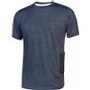 U-POWER T-shirt Road deep blue TG. S - WEY138DB-S