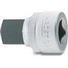 Hazet 985-6 Inserto Chiave A Bussola Per Giraviti, Oro, Attacco Quadro, Cavo, 12.5 mm 1/2 di Pollice