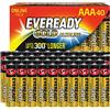Eveready Confezione da 40 batterie alcaline AAA a lunga durata, per elettrodomestici, Esclusivo Amazon