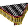 Eveready Gold Alkaline Longlife Batterie AAA, confezione da 100 pezzi, per elettrodomestici, Esclusivo Amazon