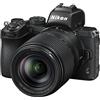 Nikon Z50 + Z DX 18-140 VR + Lexar SD 64 GB Fotocamera Mirrorless, CMOS DX da 20.9 MP, Sistema Hybrid-AF, Mirino Elettronico (EVF), LCD 3.2 Touch, Video 4K, Nero [Nital Card: 4 Anni di Garanzia]