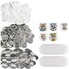 VEVOR Bottoni Badge Spille Personalizzate per Punzonatrice Diametro 58mm 500Pz