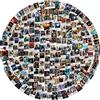 NEULEBEN Adesivi di film classici, 200PCS vari adesivi di film nostalgici, adesivi in vinile impermeabile retro piccolo poster per laptop skateboard fai da te Scrapbook, adolescenti e adulti