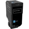 LEXMARK Toner ciano compatibile con Lexmark 78C5XC0 ciano 5000 pagine