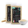 13 di Ilaria Riso Carnaroli Integrale Italiano 2 kg (2x1kg) - Chicchi Lunghi e Sodi, Ottima Tenuta in Cottura - Senza Glutine - Ideale per Risotti Integrali - 13 di Ilaria
