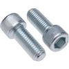 Keple Viti a Testa Cilindrica M8 Classe Strenght Sleel 8.8 (Quantità da 10) Zincato Esagonale Brugola Filettati Fasteners Cilindrico Heavy Duty Certificato Standard DIN912 (8mm x 20mm)