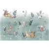 Komar Disney IADX8-022 - Carta da parati in tessuto non tessuto, dimensioni: 400 x 280 cm (larghezza x altezza), per cameretta dei bambini