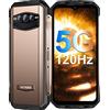 DOOGEE V30T 5G Rugged Smartphone [2023], 20GB + 256GB(TF 2TB), 108MP Tripla Fotocamera, Dimensity 1080, 10800mAh Batteria, 66W Ricarica Rapida, Telefono Indistruttibile, 6,58 FHD+ 120Hz, GPS/NFC/OTG