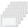 SIGEL HO366 Sottomano da scrivania di carta, con listello rinforzo trasparente, calendario 2 anni, Protect, A2 (59,5 x 41 cm), 40 fg., 5 pezzi